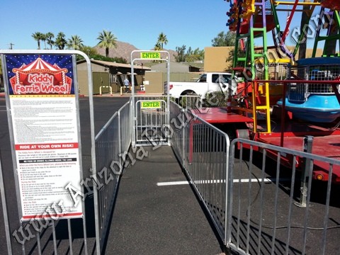 Ferris Wheel Safety Sign Arvada Colorado